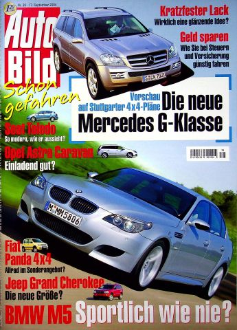 Deckblatt Auto Bild (38/2004)